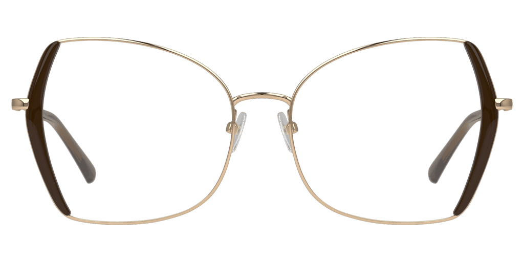 Unofficial 0UO1134 női arany színű macskaszem formájú szemüveg