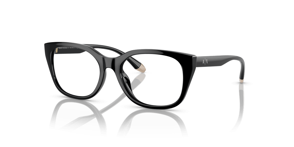 Armani Exchange AX3099U 8158 női fekete színű négyzet formájú szemüveg