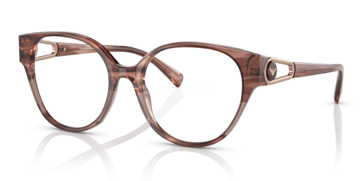 Emporio Armani EA3211 5021 női rózsaszín színű kerek formájú szemüveg