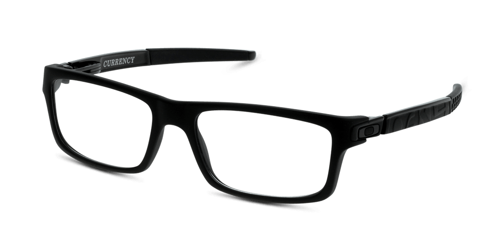 Oakley 0OX8026 férfi fekete színű téglalap formájú szemüveg