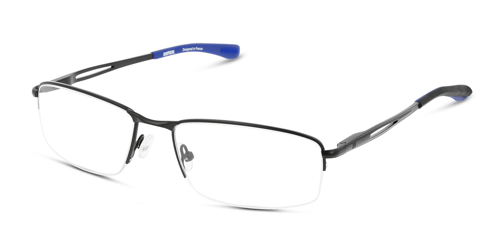 Unofficial UNOM0084 férfi fekete színű téglalap formájú szemüveg