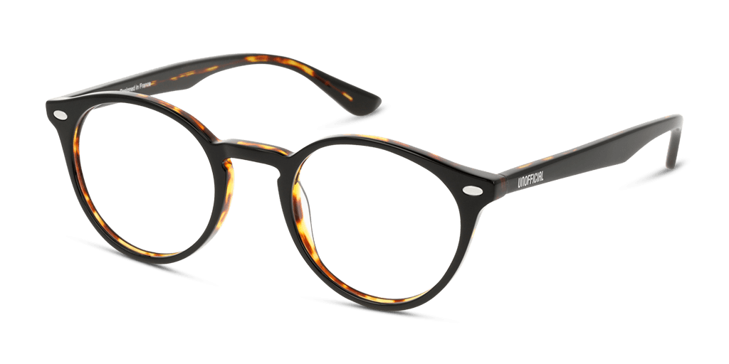 Unofficial UNOM0189 BH00 férfi fekete színű pantó formájú szemüveg