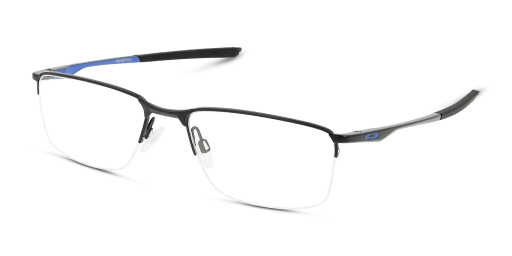 Oakley OX3218 férfi fekete színű téglalap formájú szemüveg