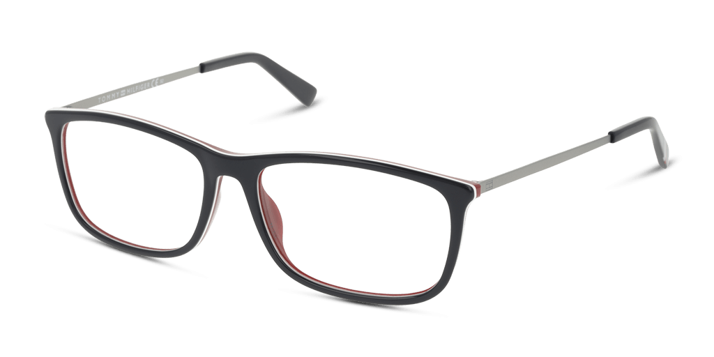 Tommy Hilfiger TH 1614/RE 8RU férfi kék színű téglalap formájú szemüveg