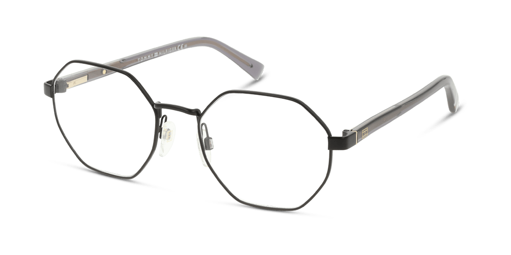 Tommy Hilfiger TH 1924/RE O6W férfi fekete színű különleges formájú szemüveg