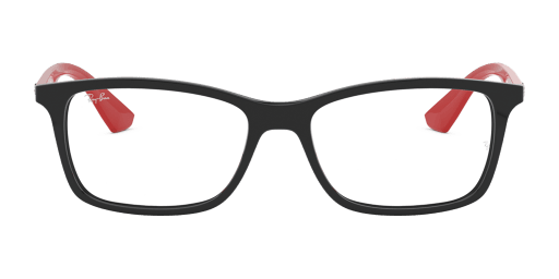 Ray-Ban RX7047 2475 férfi fekete színű téglalap formájú szemüveg