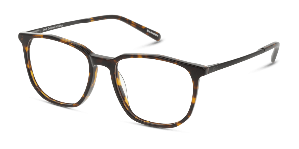 DbyD DBOT5011 férfi havana színű négyzet formájú szemüveg
