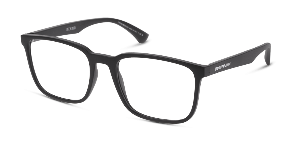 Emporio Armani EA3178 5869 férfi fekete színű téglalap formájú szemüveg