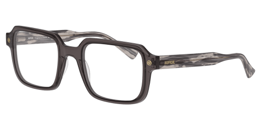 Unofficial UNOM0328 férfi szürke színű téglalap formájú szemüveg
