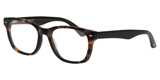 Unofficial UNOM0021 férfi havana színű téglalap formájú szemüveg