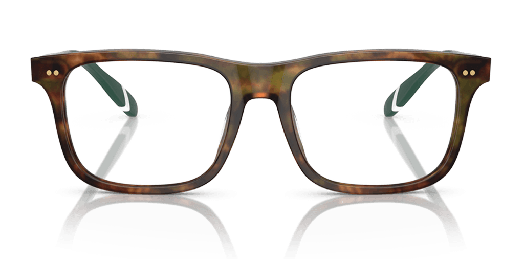 Polo Ralph Lauren 0PH2270U férfi barna színű téglalap formájú szemüveg