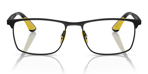 Ray-Ban 0RX6516M férfi fekete színű téglalap formájú szemüveg