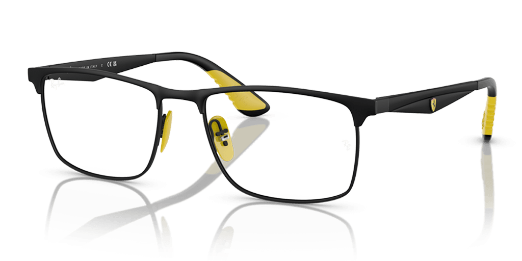 Ray-Ban 0RX6516M férfi fekete színű téglalap formájú szemüveg