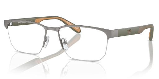 Emporio Armani EA1162 3003 férfi szürke színű különleges formájú szemüveg