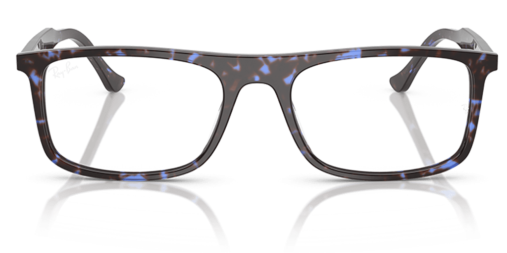 Ray-Ban 0RX5440 férfi havana színű téglalap formájú szemüveg