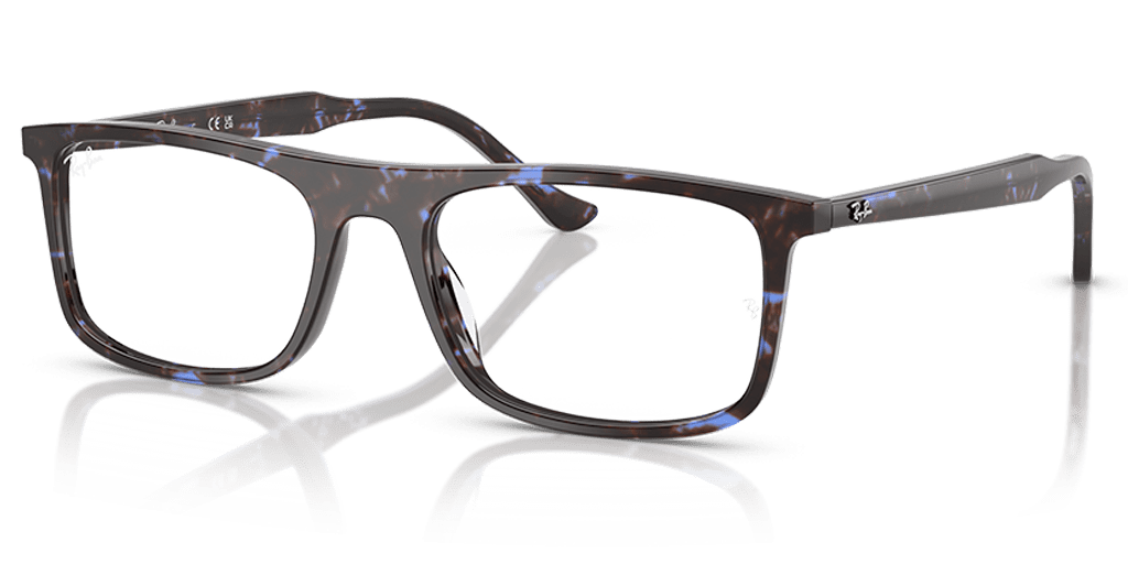 Ray-Ban 0RX5440 férfi havana színű téglalap formájú szemüveg