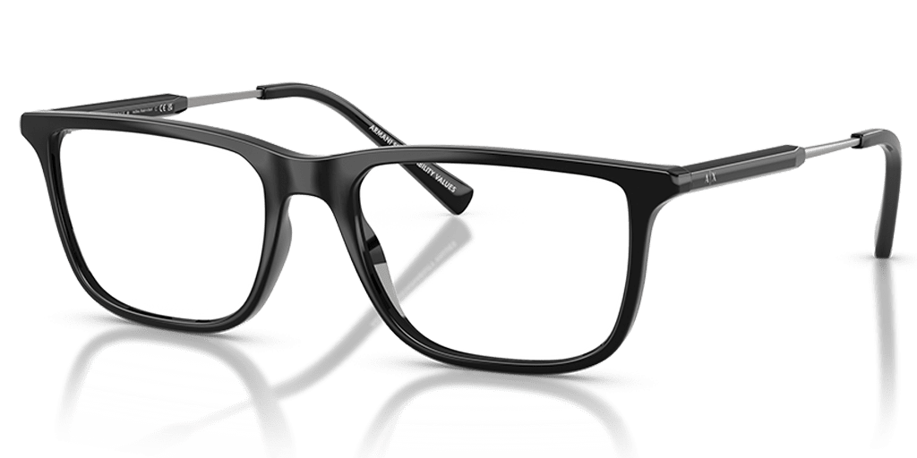 Armani Exchange 0AX3126 férfi fekete színű négyzet formájú szemüveg