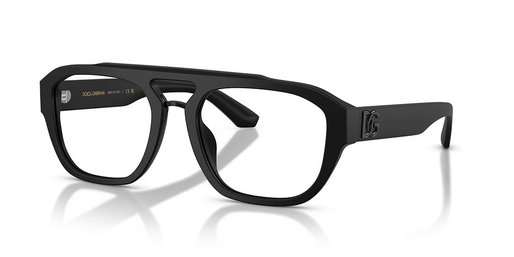 Dolce and Gabbana 0DG3415 férfi fekete színű pilóta formájú szemüveg