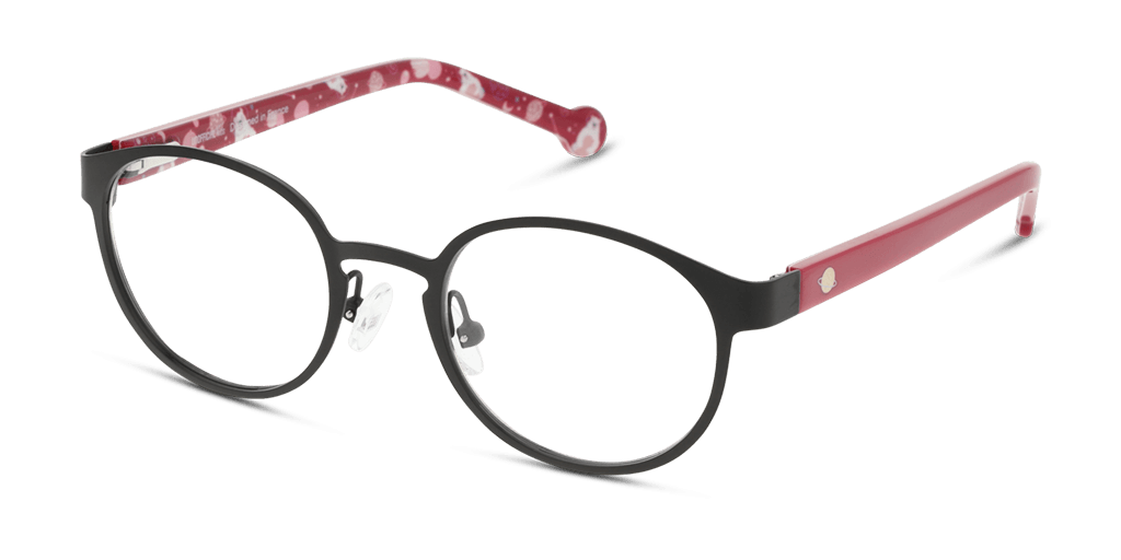 Unofficial UNOK0036 BV00 gyermek fekete színű pantó formájú szemüveg