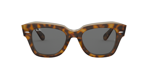 Ray-Ban RB2186 1292B1 női havana színű négyzet formájú napszemüveg