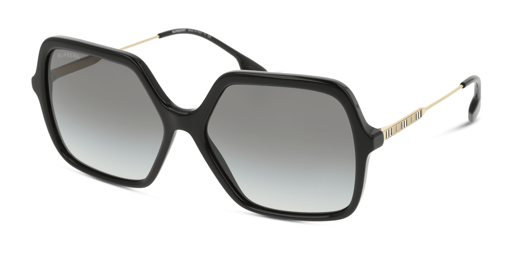 Burberry 0BE4324 női fekete színű négyzet formájú napszemüveg