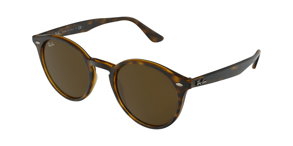 Ray-Ban RB 2180 710/73 CORE női havana színű ovális formájú napszemüveg