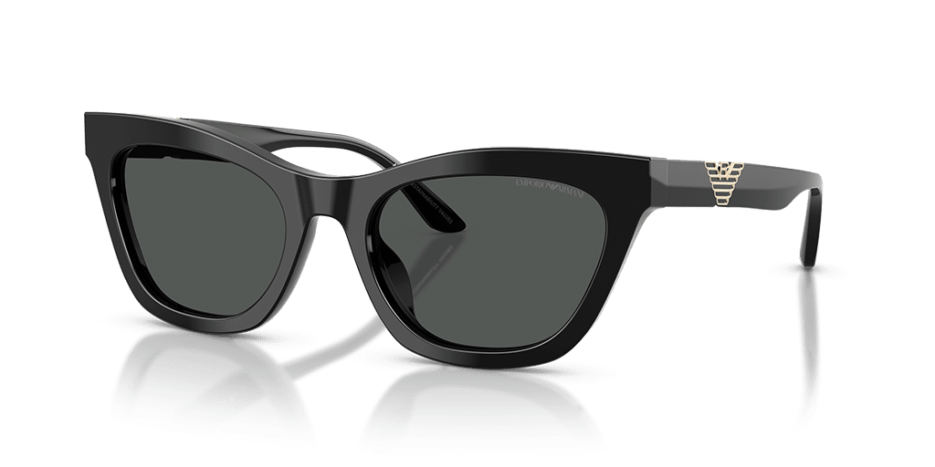 Emporio Armani 0EA4259U női fekete színű macskaszem formájú napszemüveg