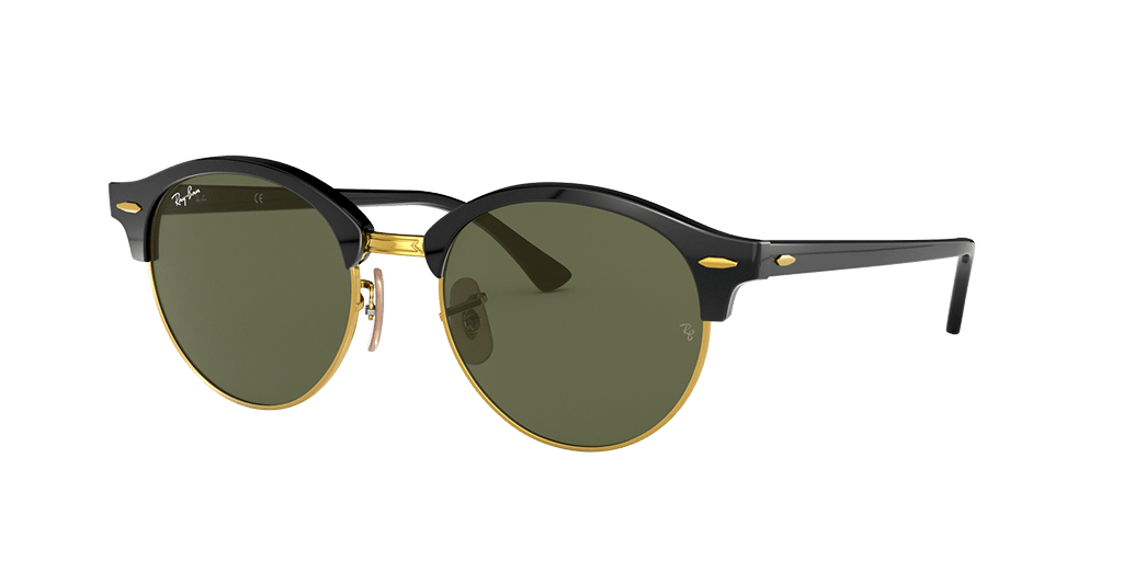 Ray-Ban RB4246 901 férfi fekete színű pantó formájú napszemüveg