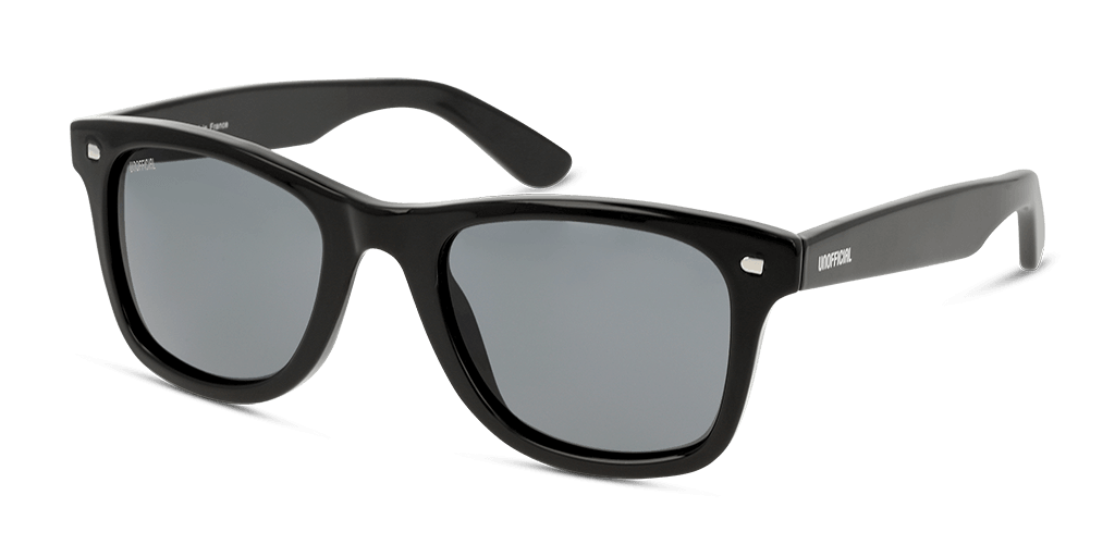 Unofficial UNSU0055 BBG0 férfi fekete színű négyzet formájú napszemüveg