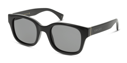 GUCCI GG1139S 001 férfi fekete színű téglalap formájú napszemüveg