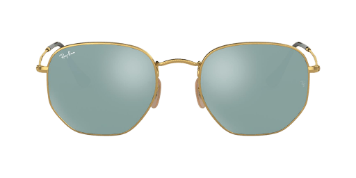 Ray-Ban RB3548N 001/30 férfi arany színű téglalap formájú napszemüveg