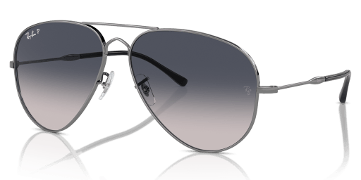 Ray-Ban RB3825 004/78 férfi szürke színű pilóta formájú napszemüveg