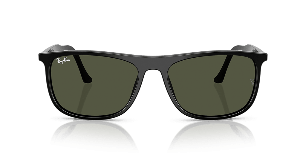 Ray-Ban 0RB2216 férfi fekete színű téglalap formájú napszemüveg