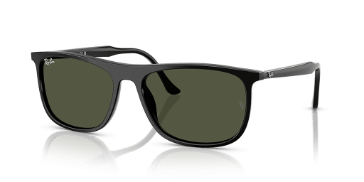 Ray-Ban 0RB2216 férfi fekete színű téglalap formájú napszemüveg