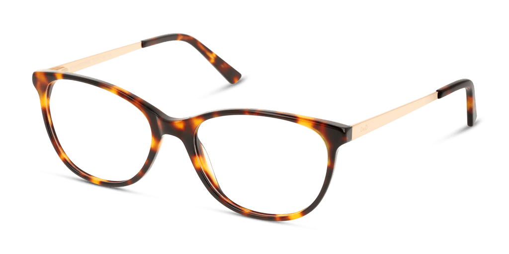 DbyD DBHF05 HD női havana színű mandula formájú szemüveg