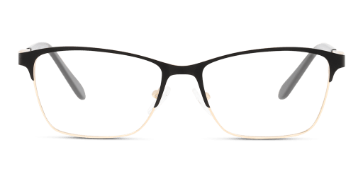 DbyD DBOF5010 BB00 női fekete színű téglalap formájú szemüveg