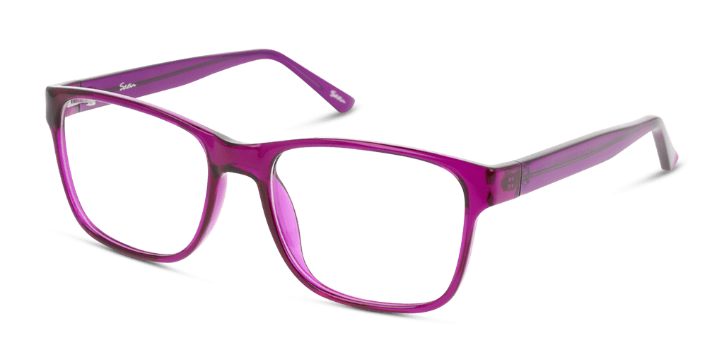 Seen SNOU5002 VV00 női lila színű négyzet formájú szemüveg