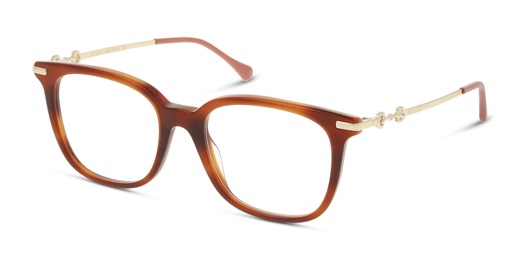 GUCCI GG0968O női havana színű négyzet formájú szemüveg
