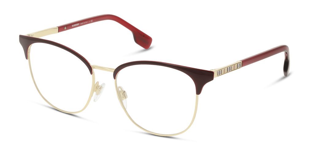 Burberry BE1355 1319 női arany színű négyzet formájú szemüveg