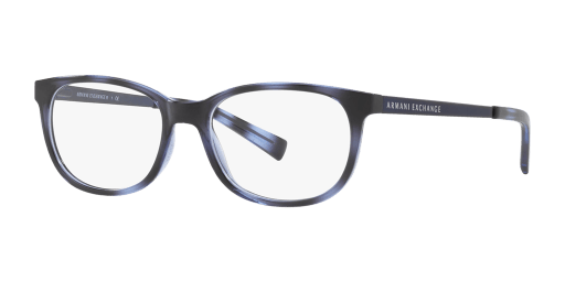 Armani Exchange 0AX3005 női havana színű négyzet formájú szemüveg