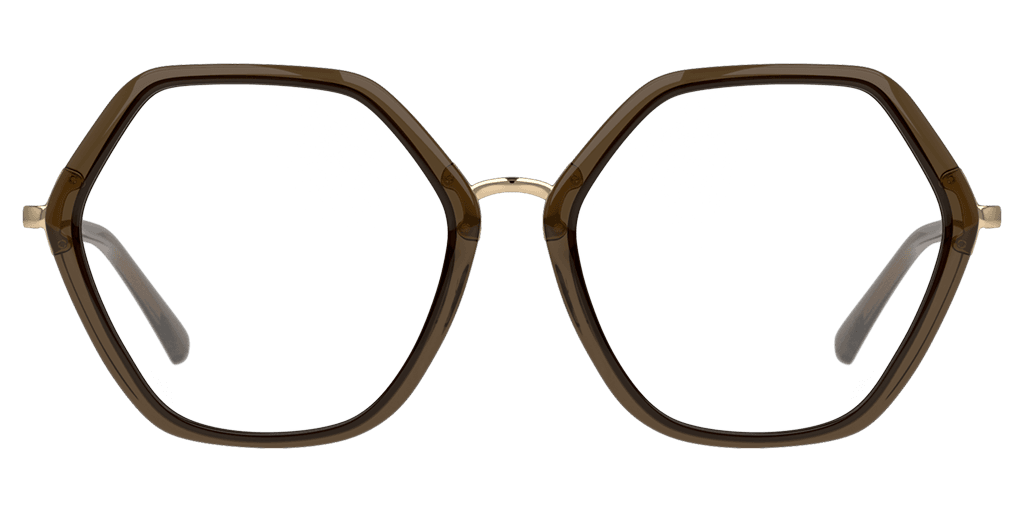 Unofficial 0UO3038 női zöld színű különleges formájú szemüveg