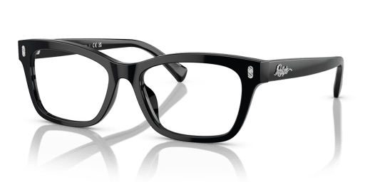 Ralph RA7154U 5001 női fekete színű téglalap formájú szemüveg