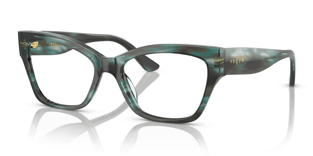 VOGUE 0VO5523 női zöld színű macskaszem formájú szemüveg