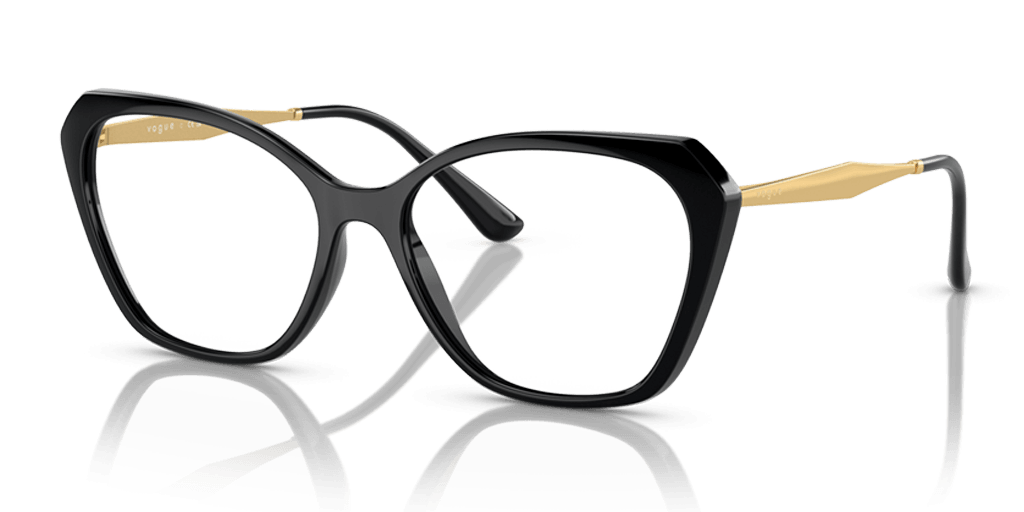 VOGUE 0VO5522 női fekete színű különleges formájú szemüveg