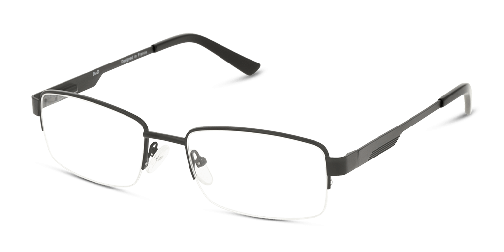 DbyD DBBM10 férfi fekete színű téglalap formájú szemüveg