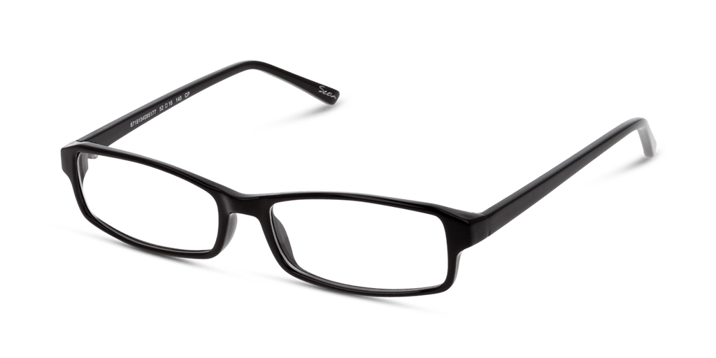 Seen SNEM08 férfi fekete színű téglalap formájú szemüveg