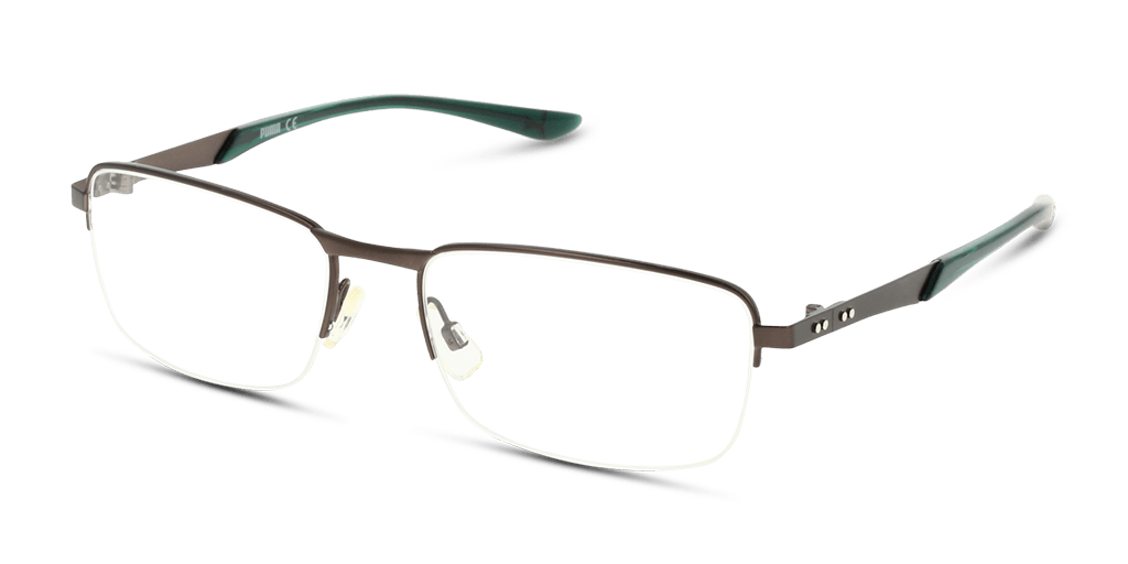 Puma PU0094O férfi fekete színű téglalap formájú szemüveg