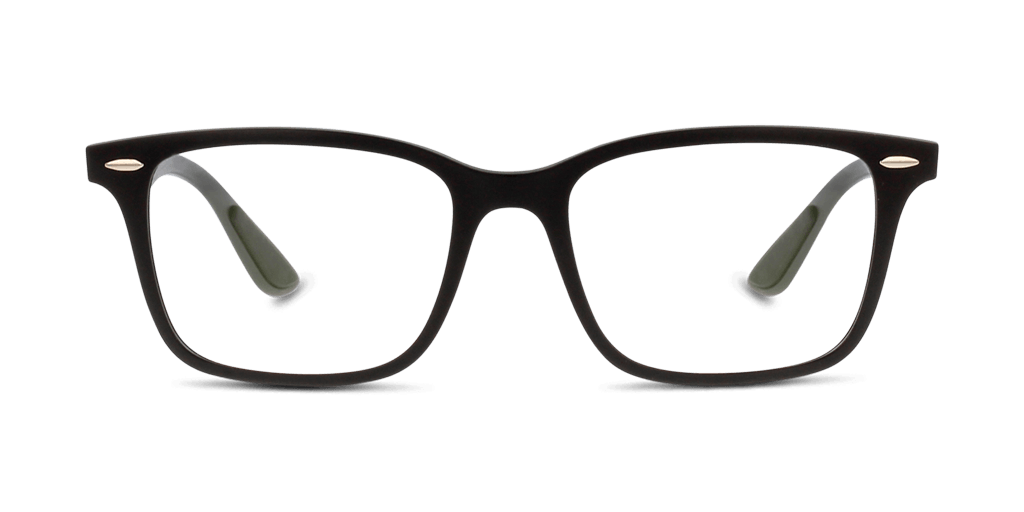 Ray-Ban RX7144 5204 férfi fekete színű téglalap formájú szemüveg