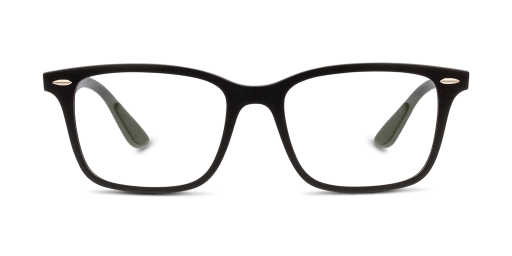 Ray-Ban RX7144 férfi fekete színű téglalap formájú szemüveg