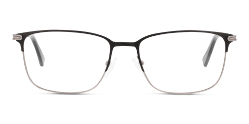 Unofficial UNOM0163 BG00 férfi fekete színű téglalap formájú szemüveg